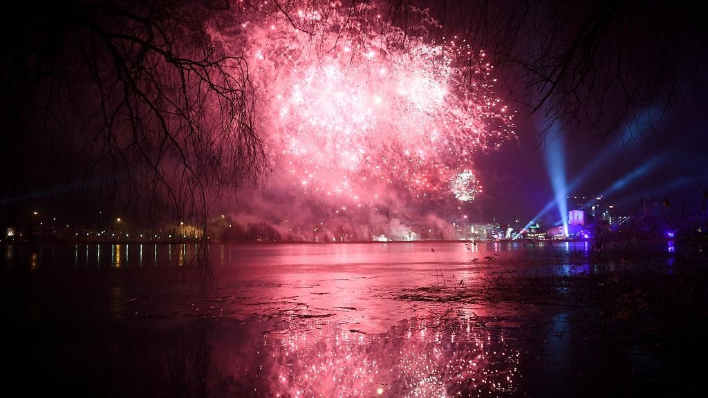 Helsinki viime yönä.