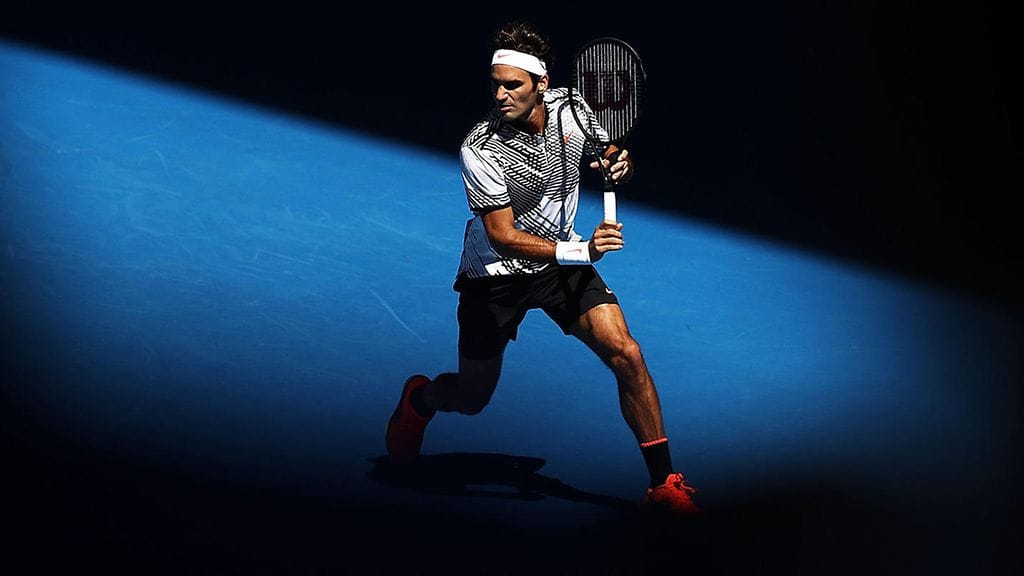 Roger Federer ei suostu menemään varjoihin.