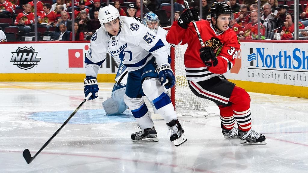 Valtteri Filppula keräsi kaksi pistettä.