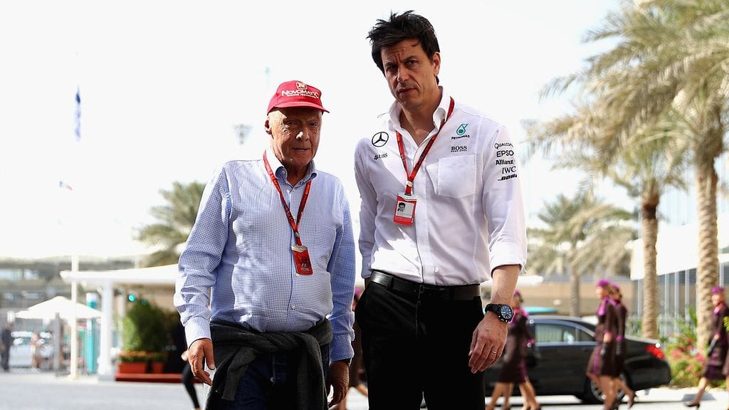 Niki Lauda ja Toto Wolff ovat toimineet Mersun voimakaksikkona viimeiset neljä kautta.
