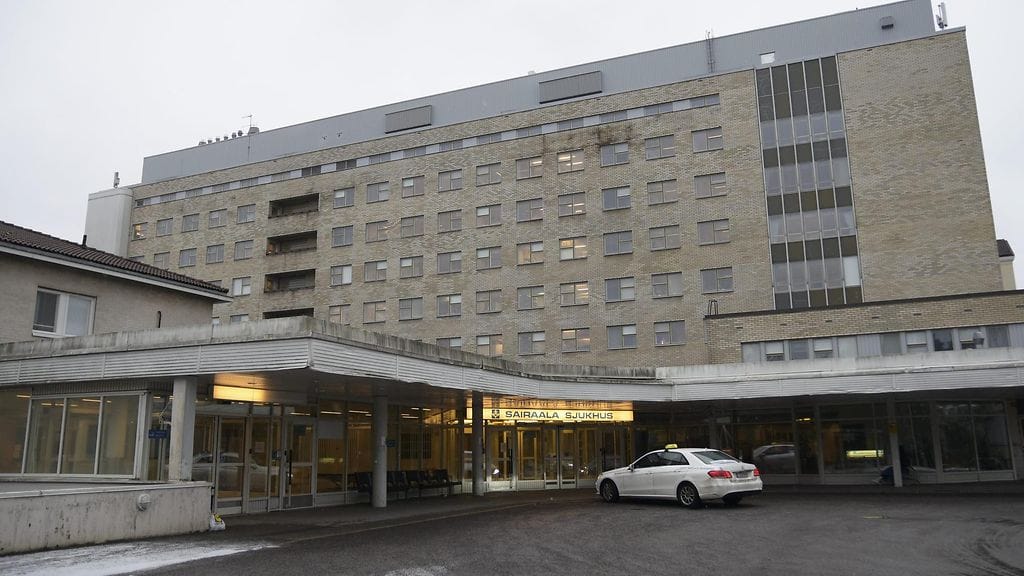 Arkistokuva Kupittaan sairaalasta.