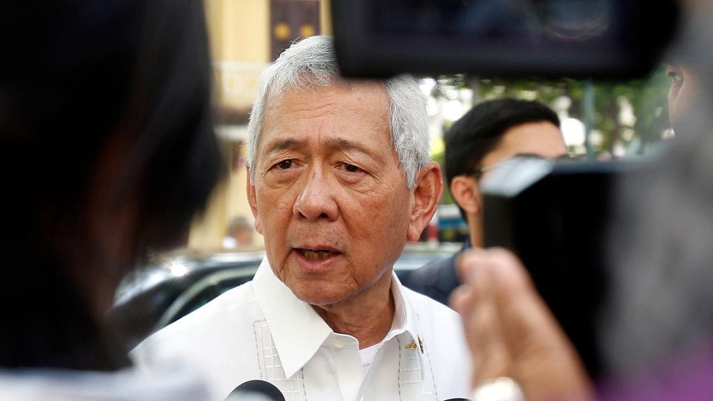 Perfecto Yasay arkistokuvassa.