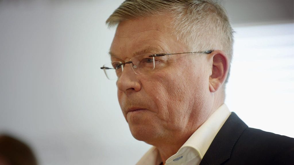 Jorma Turunen kertoi uuden tilauskantatiedustelun tuloksista tiedotustilaisuudessa Helsingissä.