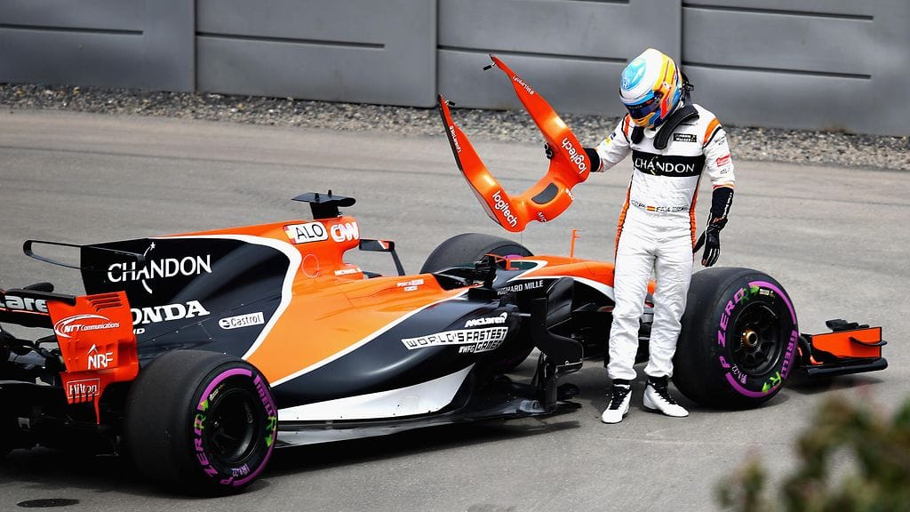 Fernando Alonso keskeytti Kanadassa