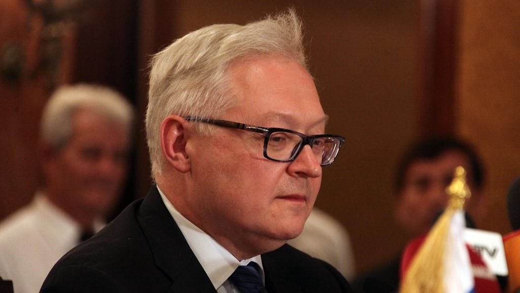 Venäjän varaulkoministeri Sergei Ryabkov