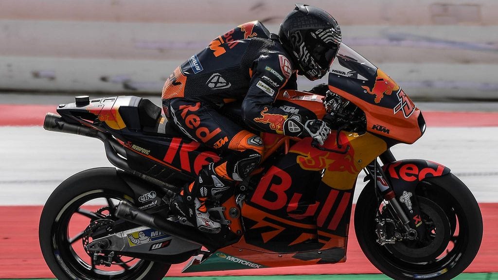 Mika Kallio vauhdissa Red Bull Ringillä.