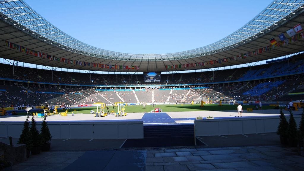 Berliinin olympiastadion.