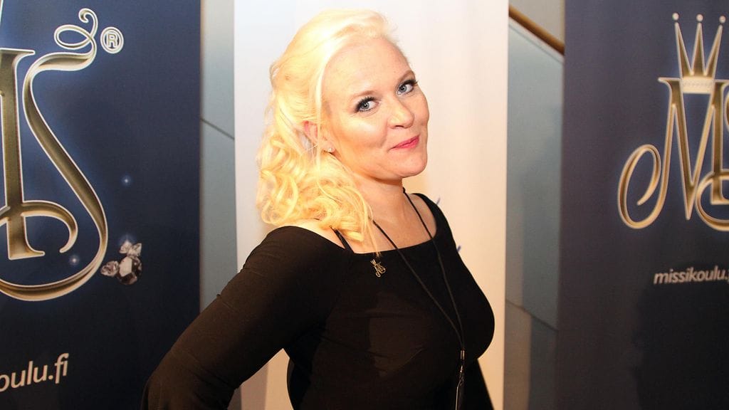 Sunneva Kantola kuvattuna vuoden 2017 Miss Suomi -kisan finalistien julkistustilaisuudessa 7. syyskuuta 2017 Helsingin Kalastajatorpalla.