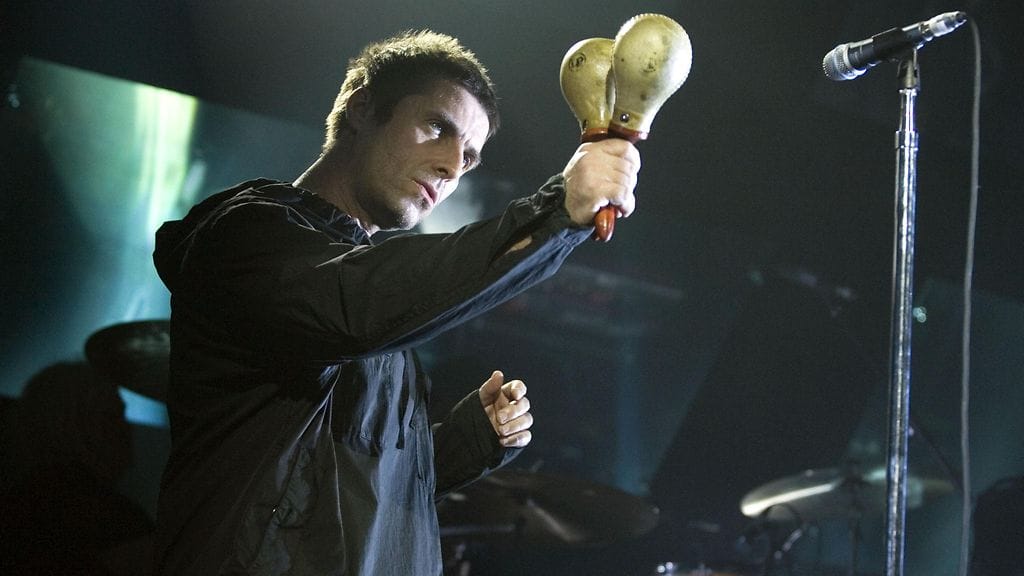 Liam Gallagher lavalla Glasgow'ssa 11. kesäkuuta 2017.