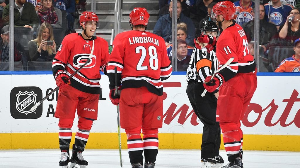 Teuvo Teräväinen (vas.) oli maaliahneella tuulella.