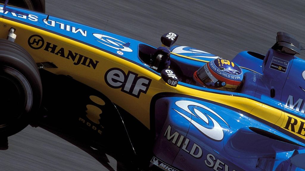 Fernando Alonso Malesian GP:ssä 2004.