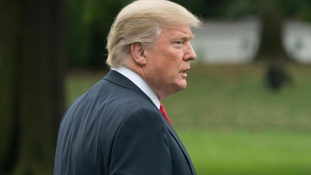 Yhdysvaltain presidentti Donald Trump.