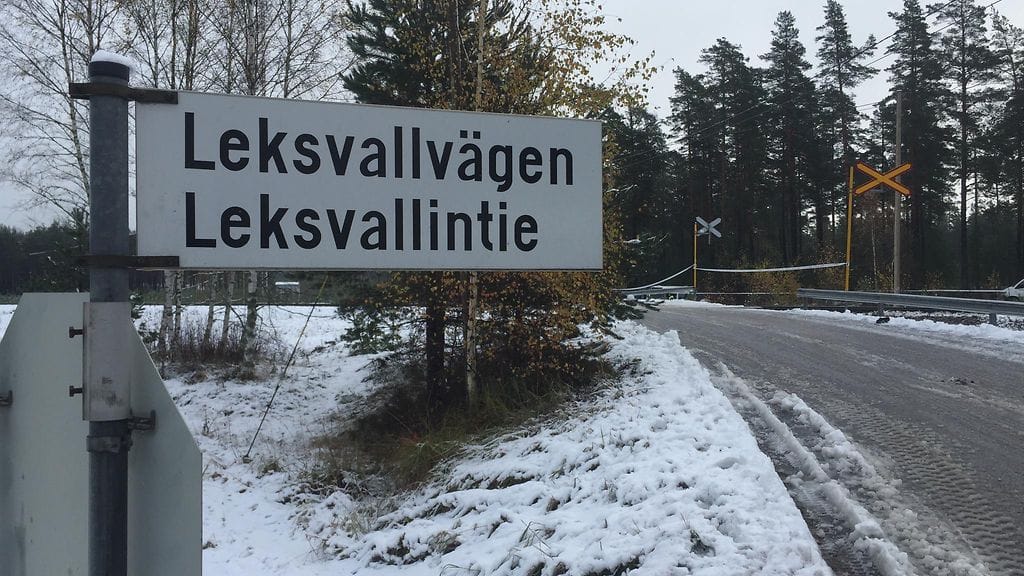 Kuvassa näkyy tasoristeys, jossa onnettomuus tapahtui.