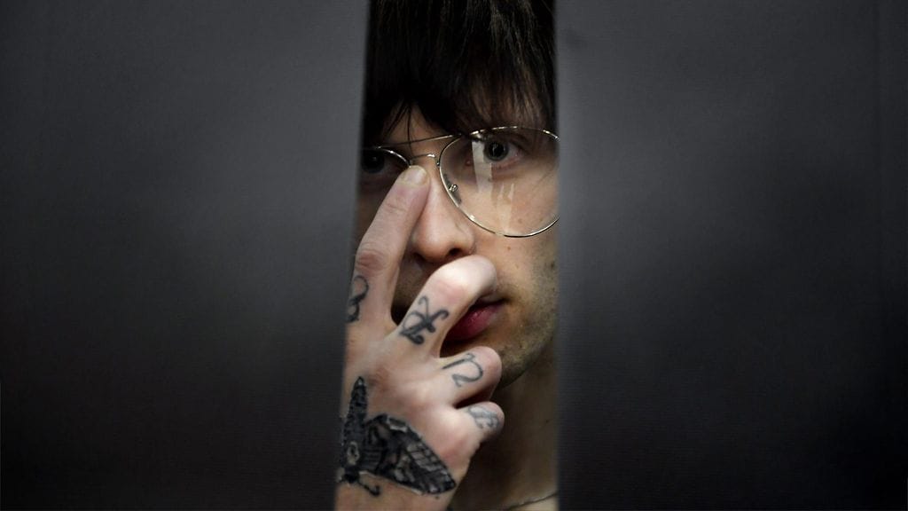 Miki Liukkonen kuvattuna Helsingin Kirjamessuilla 26. lokakuuta 2017.