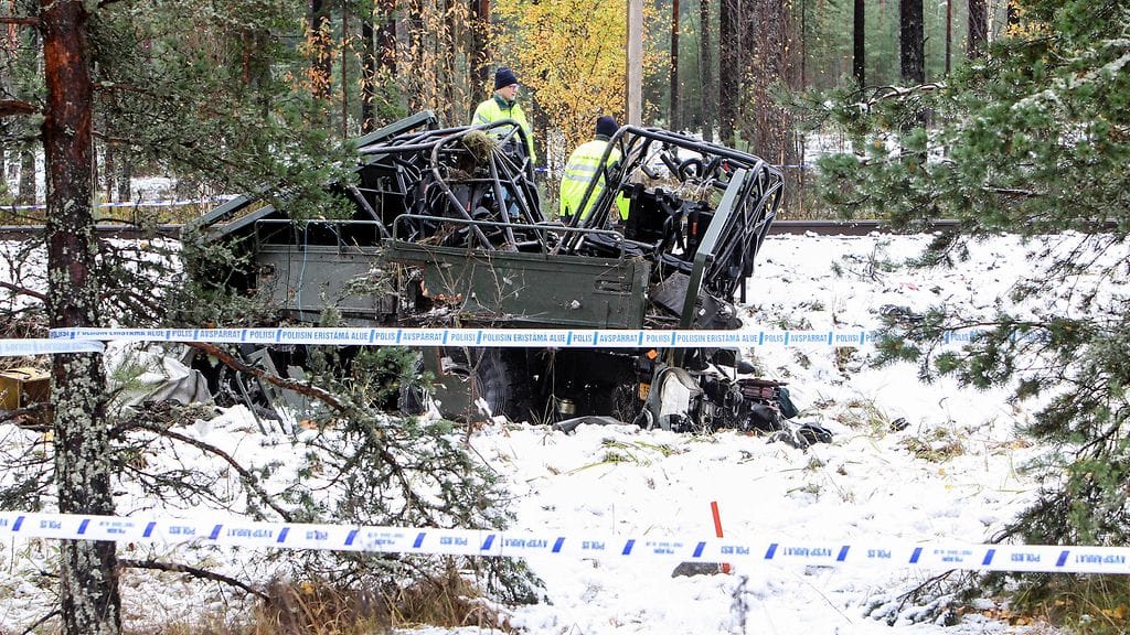 Kolme surmansa saaneista oli varusmiehiä.