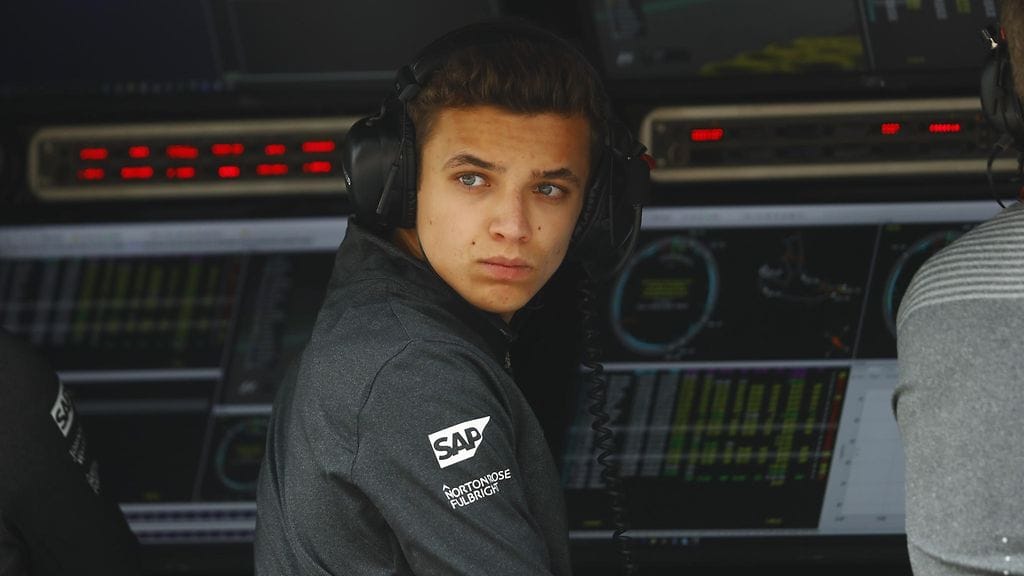 Lando Norris.