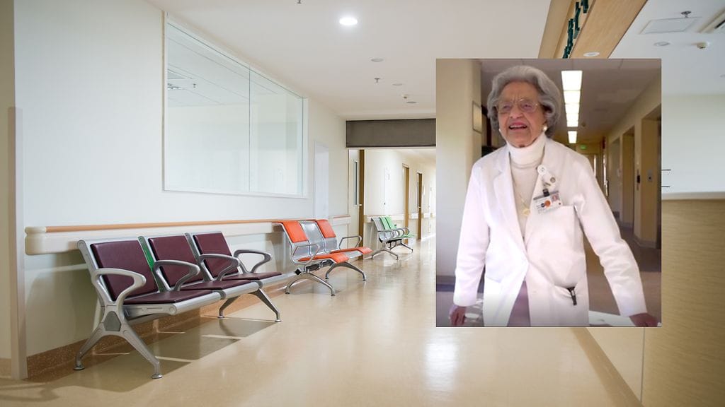 Elena ei ole luopunut korkokengistään vielä yli 90-vuotiaanakaan.