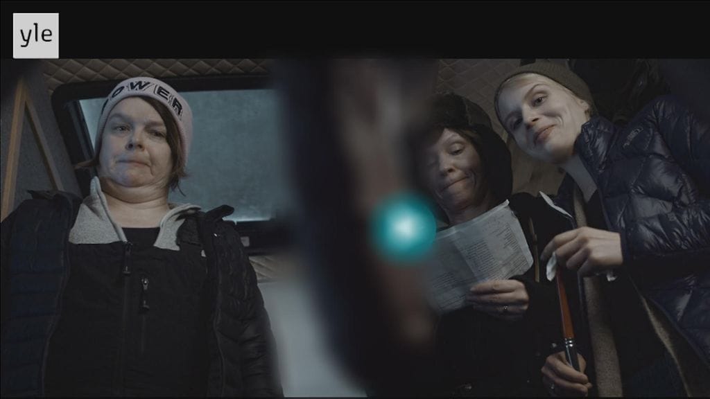 Kuvakaappaus Halko-elokuvasta Yle Areenasta.