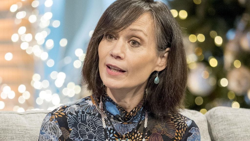 Leah Bracknell vieraili Lorraine-tv-ohjelmassa 20. joulukuuta 2017.