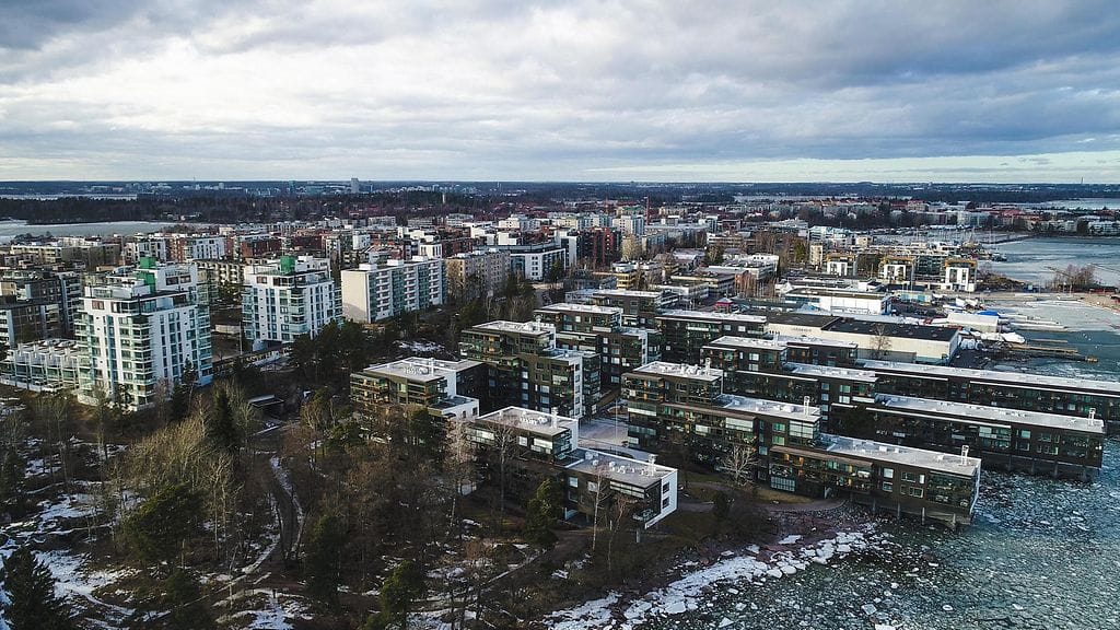 Arkistokuva Lauttasaaresta.