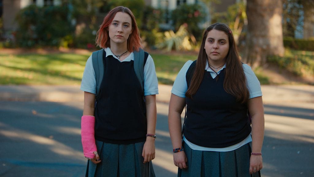 Lady Bird 2018 Saoirse Ronan ja Beanie Feldstein 1