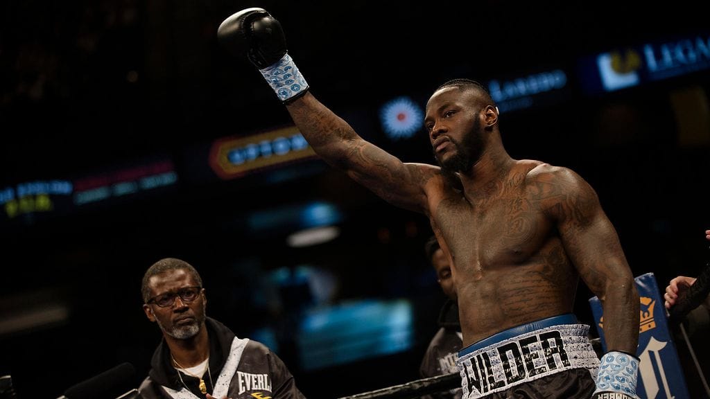 Deontay Wilderilla on hurjasti tyrmäysvoimaa.