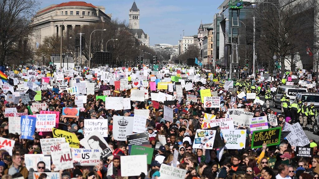 USA aselait mielenosoitus 1