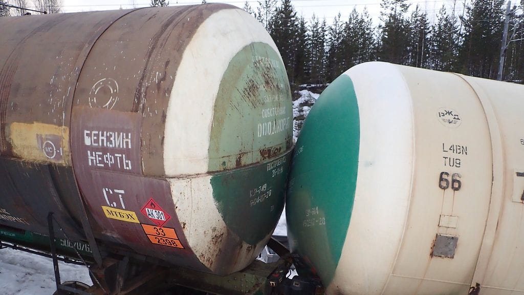 Mäntyharjun onnettomuusvaunuja