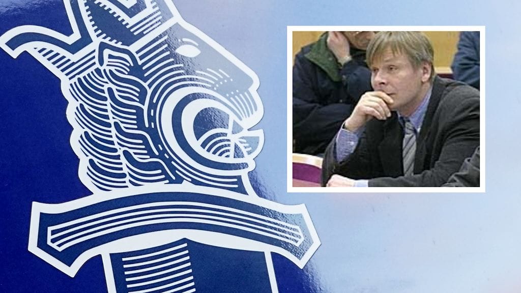 Kuva Raimo Anderssonista oikeudenkäynnissä vuonna 1998.