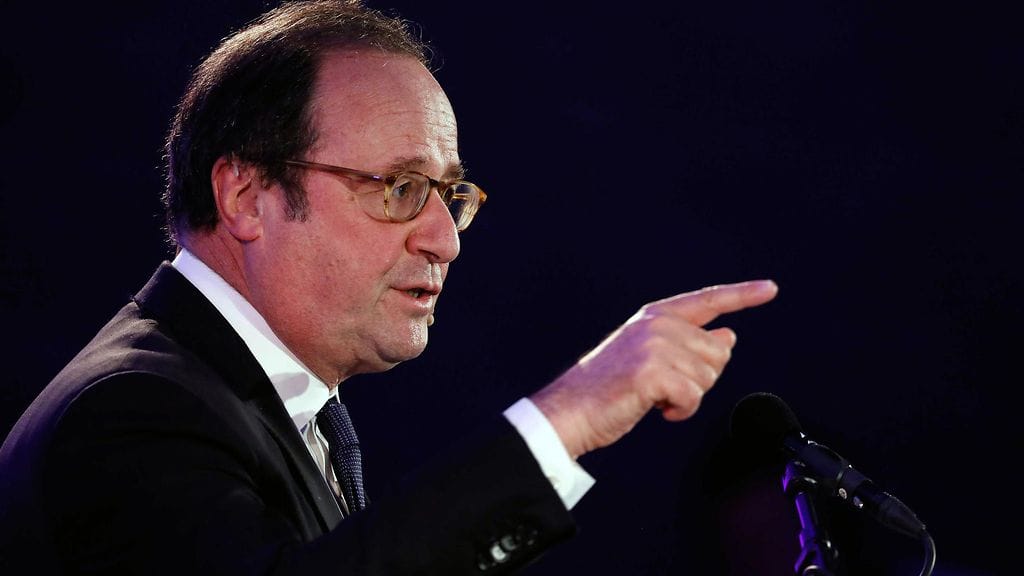Ranskan entinen sosialistipresidentti Francois Hollande.
