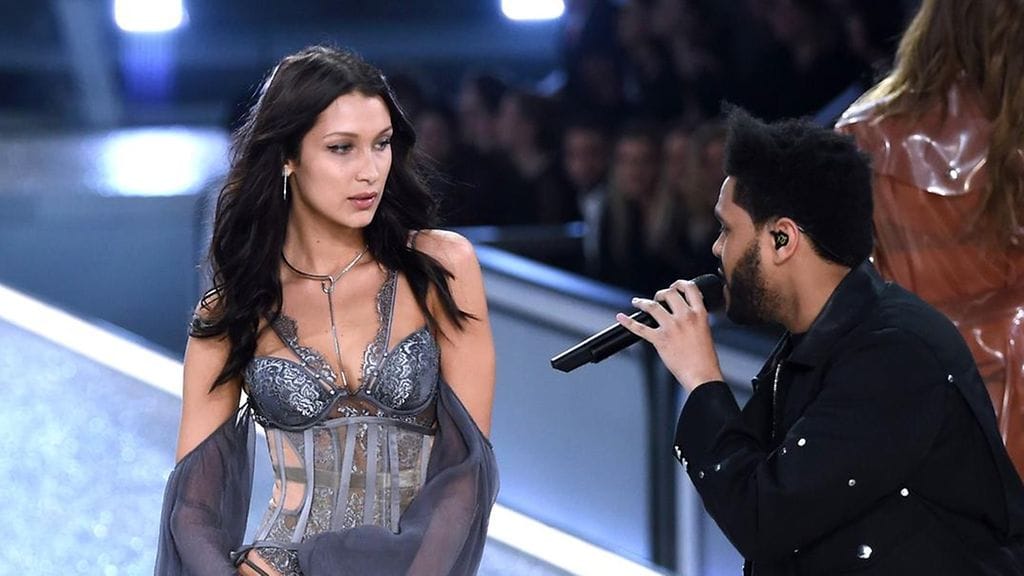Bella Hadid ja The Weeknd vuonna 2016.
