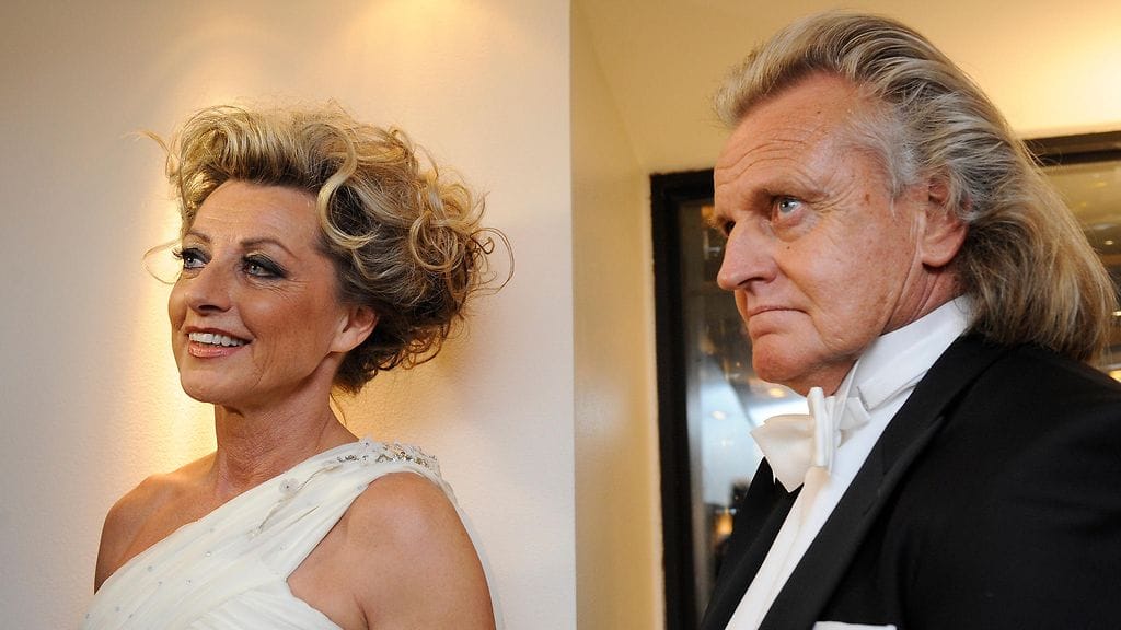 Kike ja Kimmo Elomaa Linnan juhlien jatkoilla vuonna 2011.