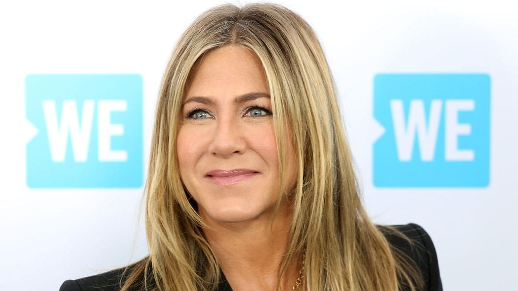 Näyttelijätähti Jennifer Aniston.