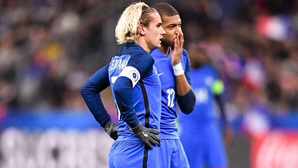 Griezmann, Mbappe