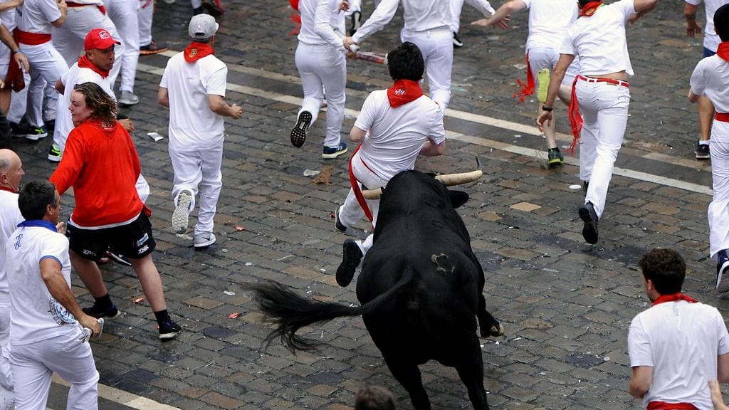 Pamplona härkäjuoksu 1