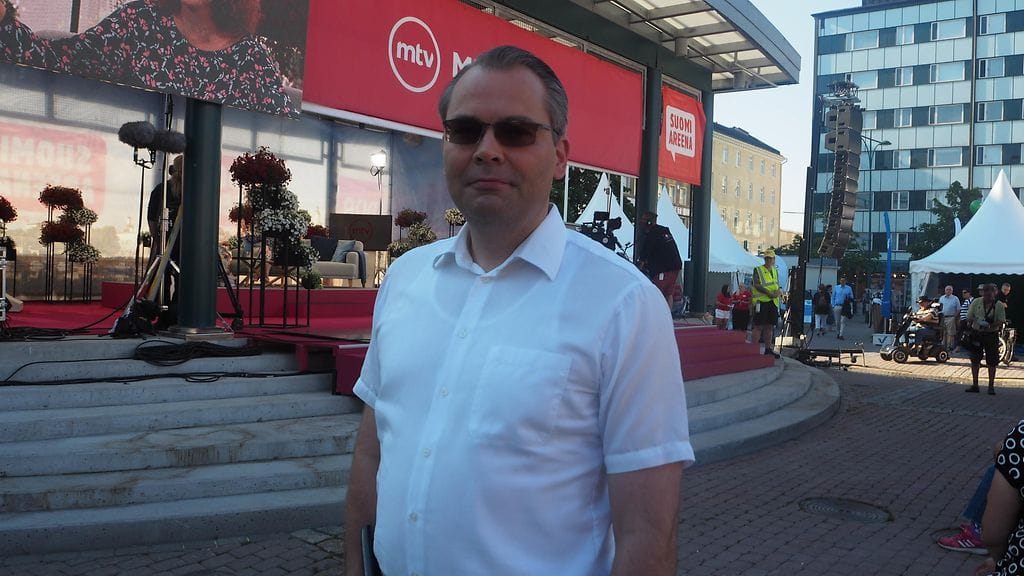 Jussi Niinistö SuomiAreenassa