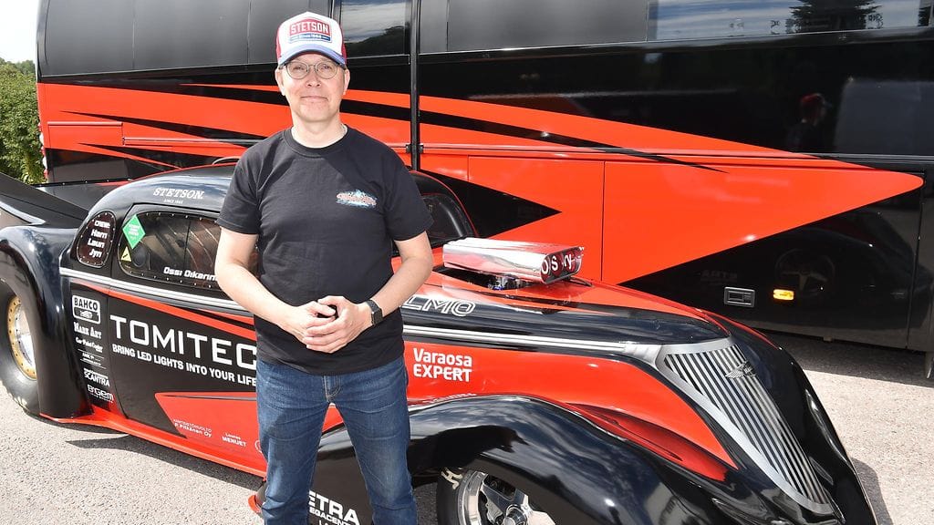 Woodstock Racing Pro Streetin Ossi Oikarinen on tuore Suomen mestari.