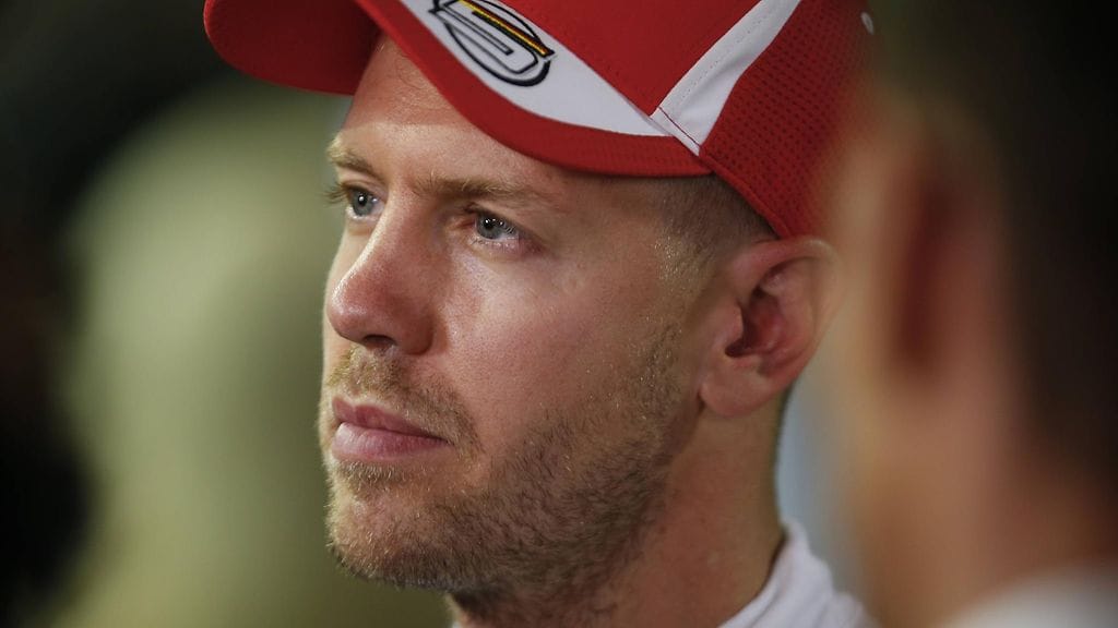 Sebastian Vettel jäi kolmanneksi Singaporen GP:n aika-ajoissa.