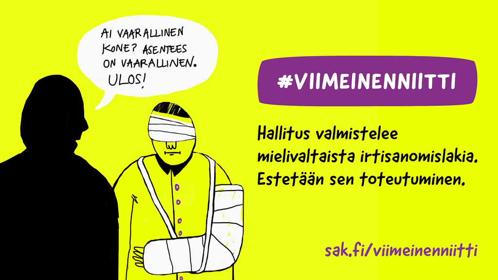 SAK viimeinen niitti kampanja