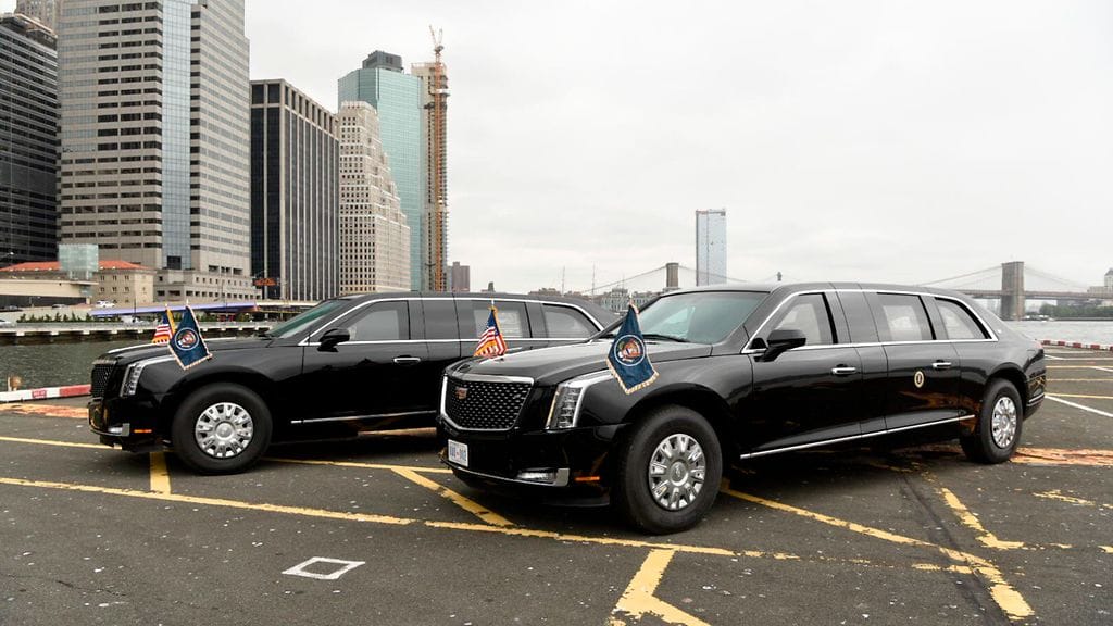 donald trump the beast cadillac