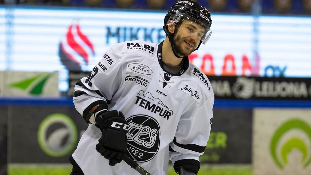 Patrick Bjorkstrand ratkaisi voiton TPS:lle.