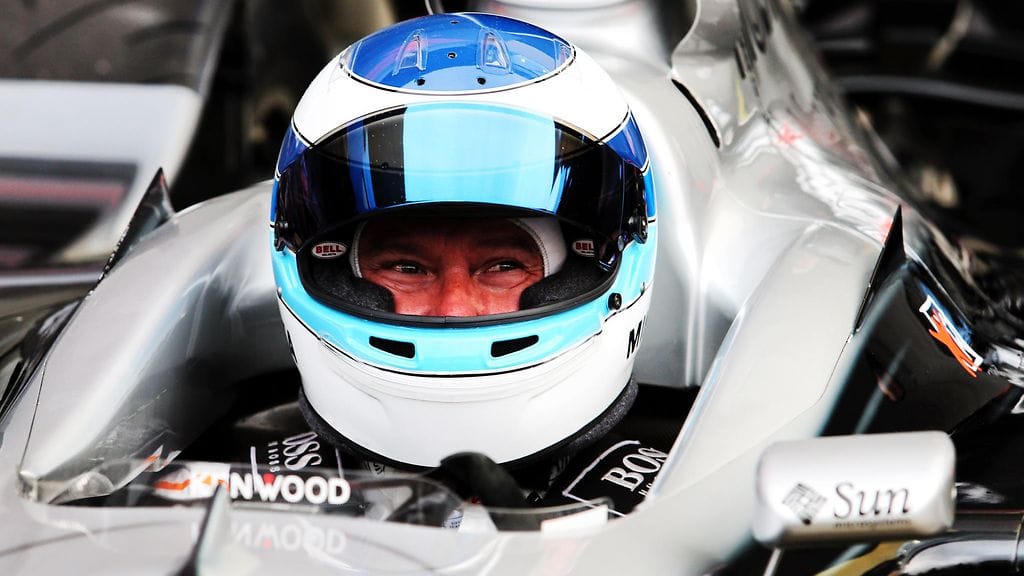 Mika Häkkinen ajoi vuoden 1998 mestaruusautollaan Suzukassa.