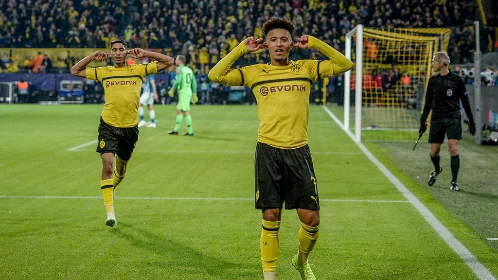 Jadon Sancho katkaisi pitkän englantilaispelaajien kirouksen Mestarien liigassa.