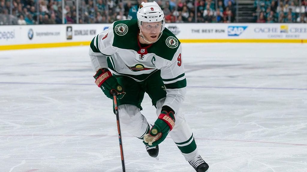 Minnesota Wildin Mikko Koivu syötti kolme maalia Los Angeles Kingsiä vastaan.
