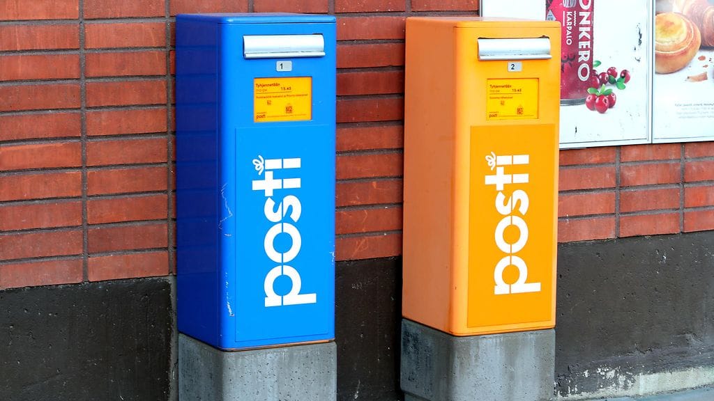 Kirjepostin määrä vähenee.