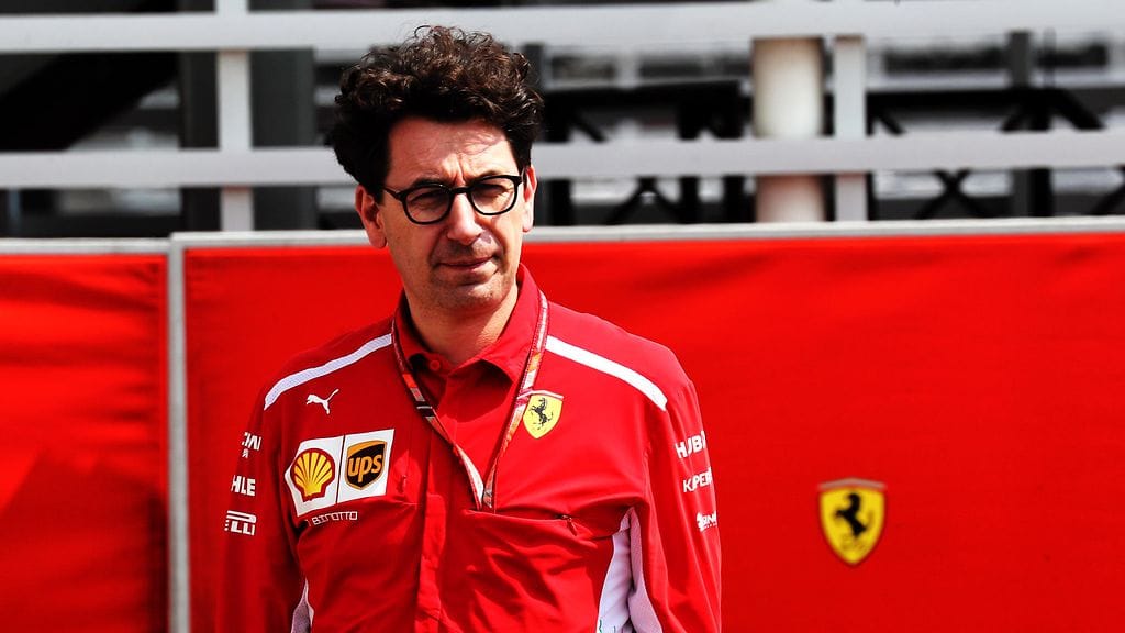 Mattio Binotto on Ferrarin uusi tallipäällikkö.