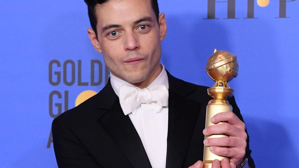 Rami Malek voitti parhaan draamaelokuvan miespääosan Golden Globen.