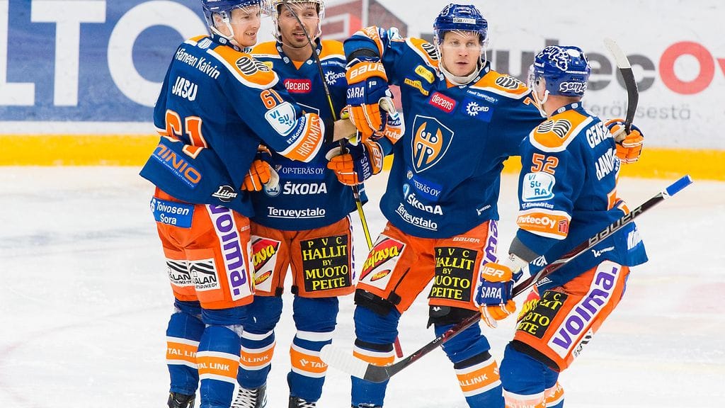 Tappara meni 1-0-johtoon KalPaa vastaan Tampereella. Arkistokuva.