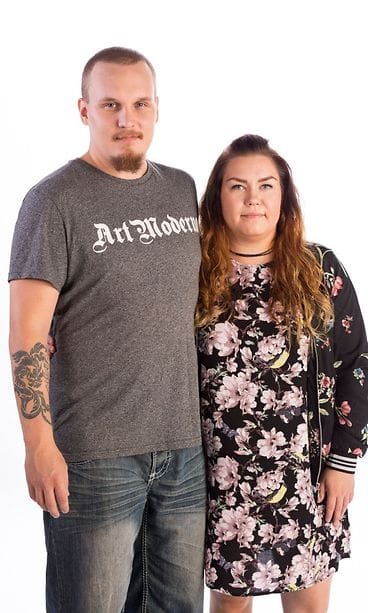 vieraissa niko ja tiina