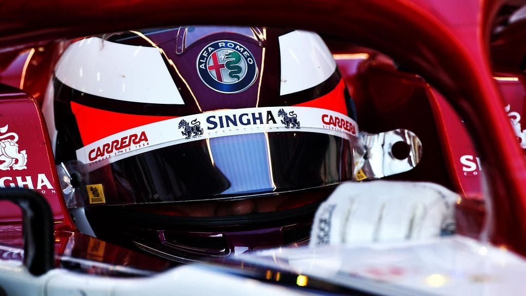 Alfa Romeolle siirtynyt Kimi Räikkönen oli ensimmäisen testipäivän viides.